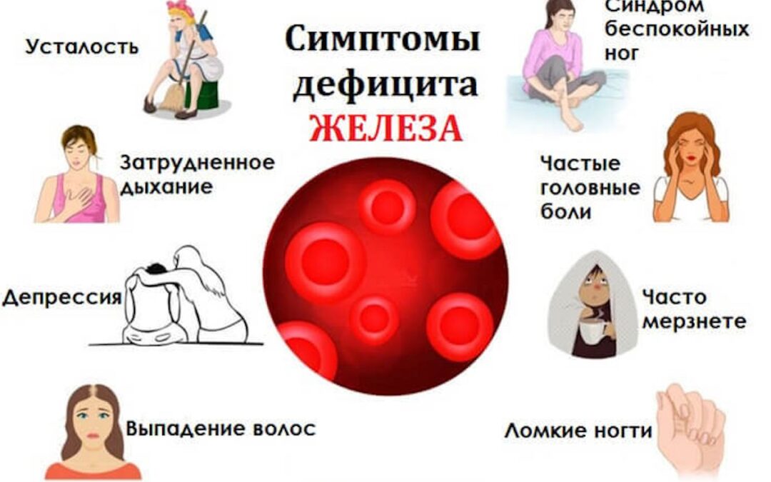 Нехватка железа в организме женщины: причины, симптомы и как вернуть энергию жизни